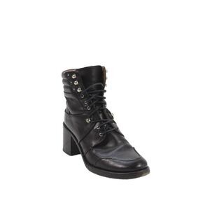Tabitha Simmons Womens Leather Lace Up Ankle Boots Black Size 36 6